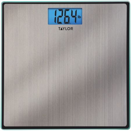 Taylor Precision Products 74074102 Digital Stainless Steel Bathroom Scale